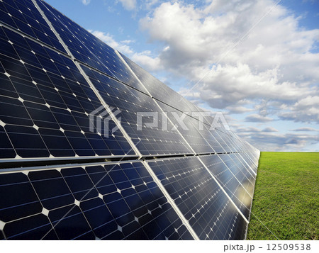 Solar power station - photovoltaics Solar power station - photovoltaics 12509538