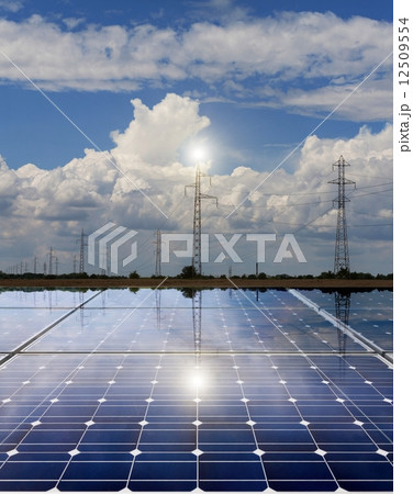 Power plant using renewable solar energy Power plant using renewable solar energy 12509554