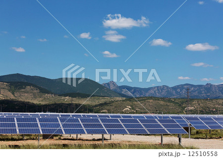 Solar power station - photovoltaics Solar power station - photovoltaics 12510558
