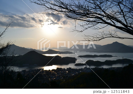 因島公園からの夕景 12511843