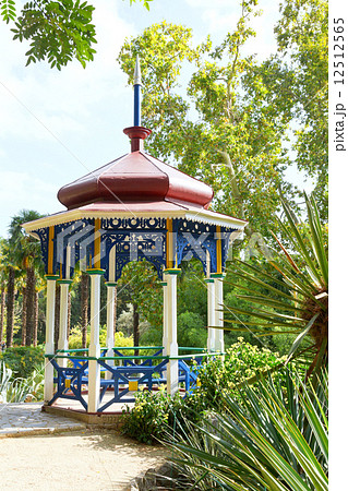 summer pavilion in Nikitsky Botanical Garden 12512565