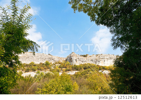 mountains of gorge mariam-dere in Crimea 12512613