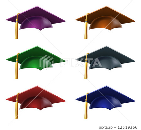 Graduate hats or caps 12519366