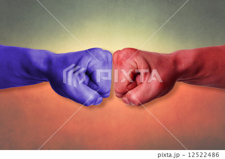 Fist power martial arts emblem, symbol. Fist power martial arts emblem, symbol. 12522486