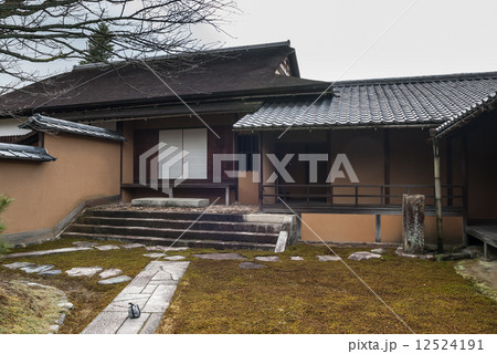 桂離宮　御輿寄　六つの沓脱 12524191