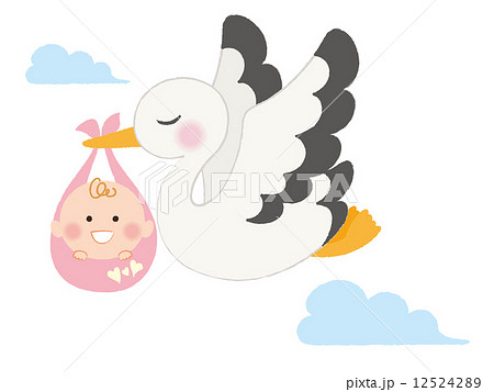 妊娠 出産 イラストのイラスト素材