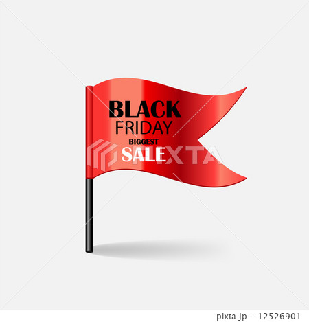 Black Friday Sale Icon Vector Illustration 12526901