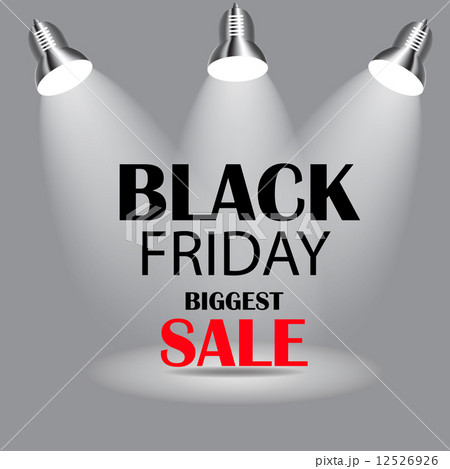 Black Friday Sale Icon Vector Illustration 12526926
