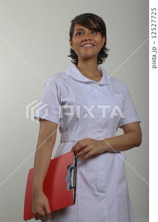Pleasant looking nurse. Pleasant looking nurse. 12527725