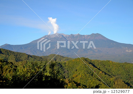 地蔵峠からの御嶽山 地蔵峠からの御嶽山 12529077