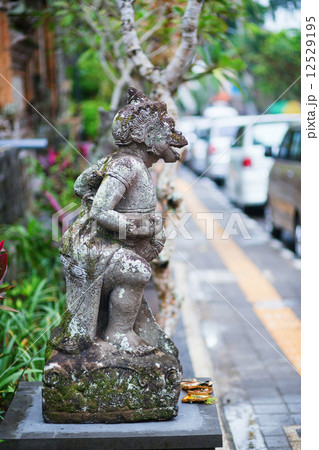 Traditional Balinese sculpture in Ubud 12529195