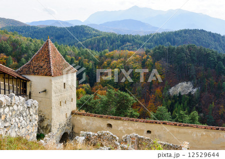 Medieval fortress in Rasnov, Transylvania, Brasov, Romania Medieval fortress in Rasnov, Transylvania, Brasov, Romania 12529644