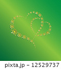 Heart made from snowflakes 12529737