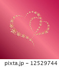 Heart made from snowflakes 12529744