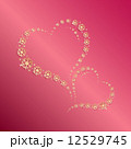 Heart made from snowflakes 12529745