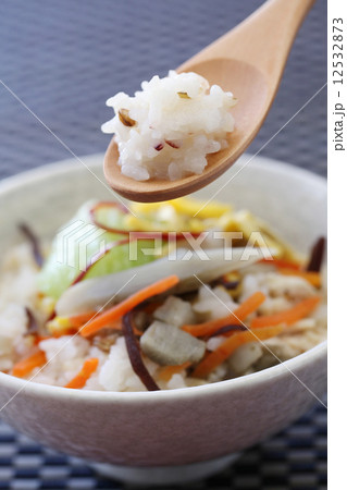 美味しい　玄米のおかゆ  12532873