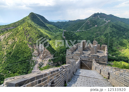 In Beijing, China, the majestic Great Wall. 12533920