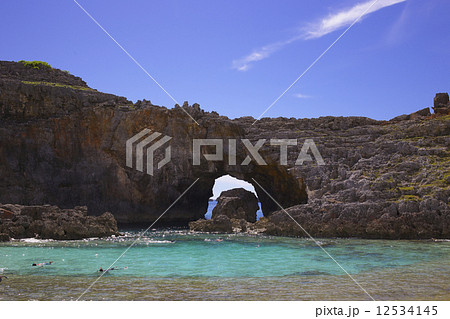 小笠原　南島の扇池 12534145