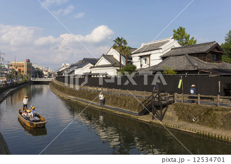 【栃木県】栃木市 蔵の街とちぎの町並み 12534701