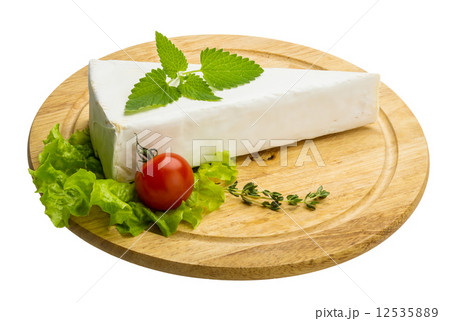 Brie cheese with thyme 12535889