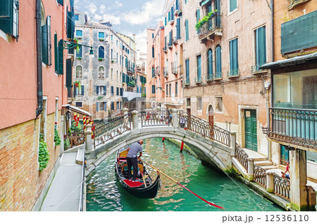Canal in Venice, Italy 12536110