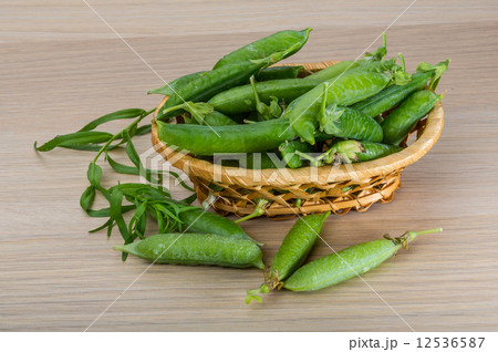 Green fresh peas 12536587