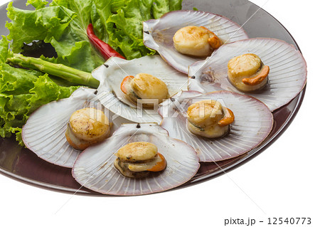 Grilled scallops 12540773