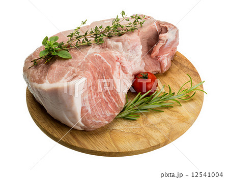 Raw pork meat Raw pork meat 12541004