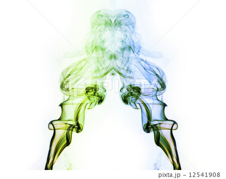 smoke of Joss stick 12541908