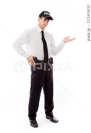 model presenting showcasing with hand model presenting showcasing with hand 12543632