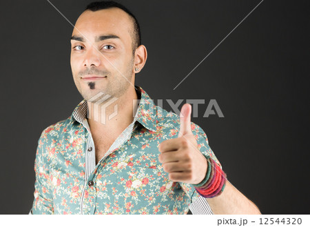 model isolated positive attitude thumbs up model isolated positive attitude thumbs up 12544320