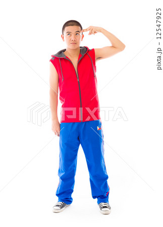 model isolated on plain background hand gesture gun model isolated on plain background hand gesture gun 12547925