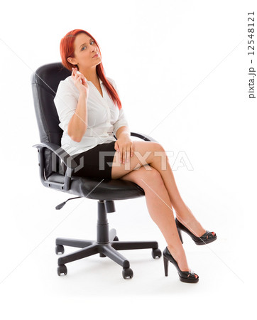 model isolated with fingers crossed for luck model isolated with fingers crossed for luck 12548121