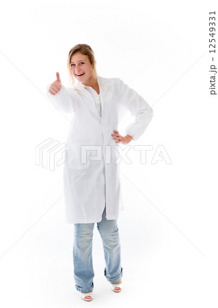 model isolated positive attitude thumbs up model isolated positive attitude thumbs up 12549331