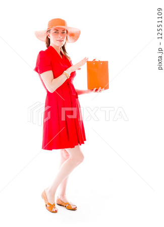 model presenting showcasing with hand 12551109