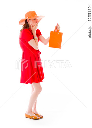 model isolated on plain background tired bored yawning model isolated on plain background tired bored yawning 12551304