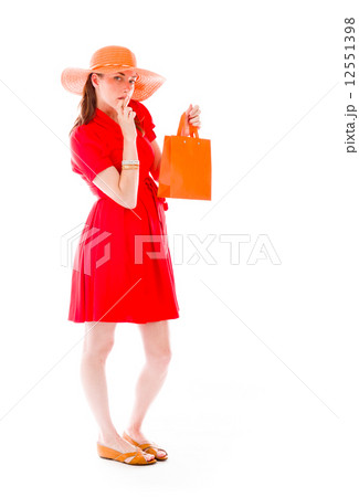 model isolated on plain background victory confident model isolated on plain background victory confident 12551398
