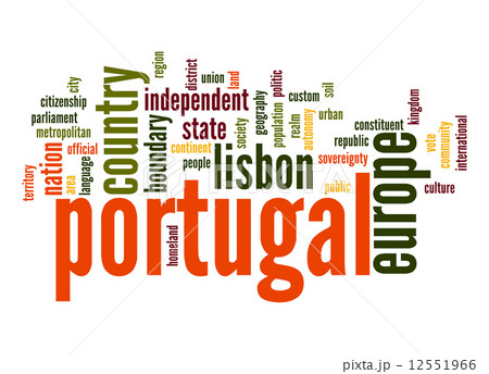 Portugal word cloud 12551966