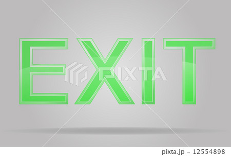 transparent sign exit vector illustration transparent sign exit vector illustration 12554898