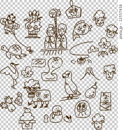 新年插圖 12557416