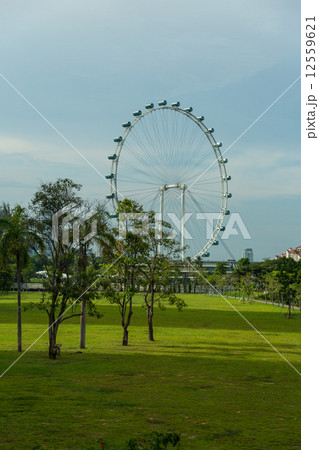 View of Singapore city skyline 12559621