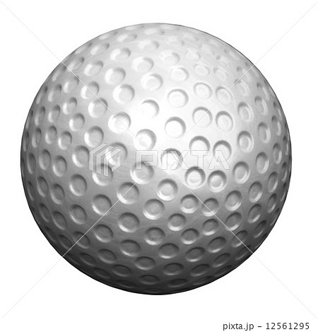ゴルフボールのイラスト素材