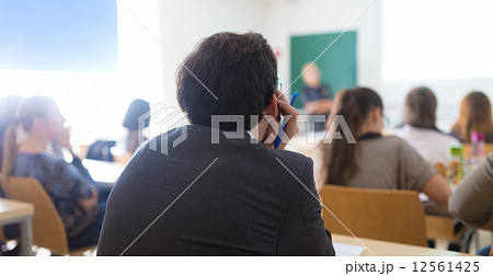 Lecturer at university. 12561425