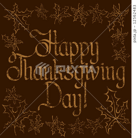 Thanks Giving text 12562483