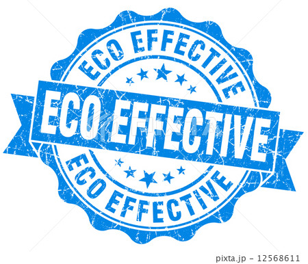 eco effective blue grunge stamp 12568611