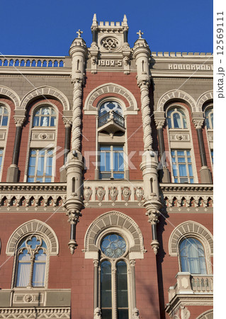 Facade of National Bank of Ukraine building Facade of National Bank of Ukraine building 12569111