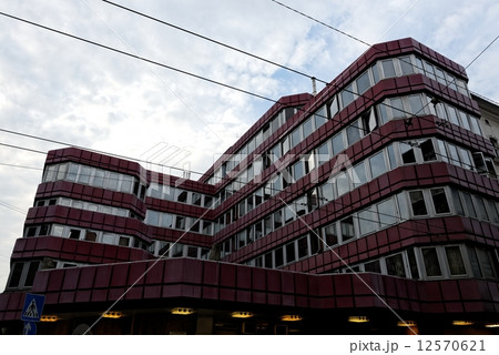 Shot of modern building Shot of modern building 12570621