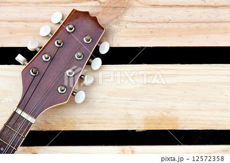 mandolin headstock background  12572358