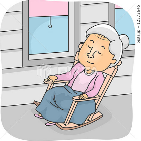 Napping Senior Napping Senior 12572645