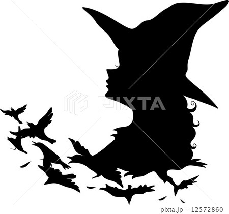 Witch Silhouette 12572860